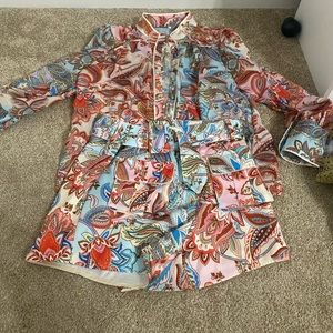 Red dress boutique set